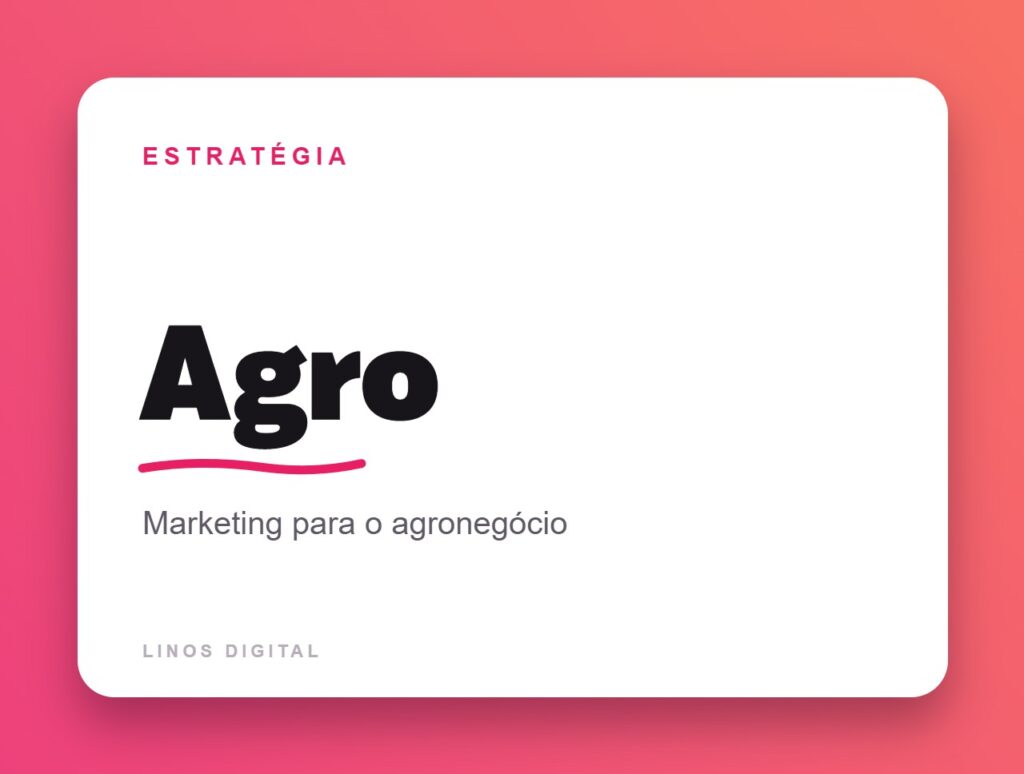 Capa do artigo: Marketing digital para o agronegócio