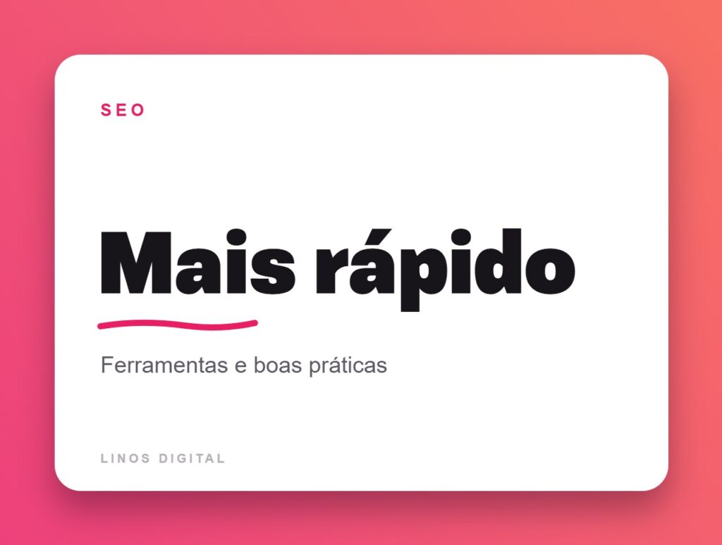 Capa do artigo: Resultados de SEO mais rápido: ferramentas e boas práticas